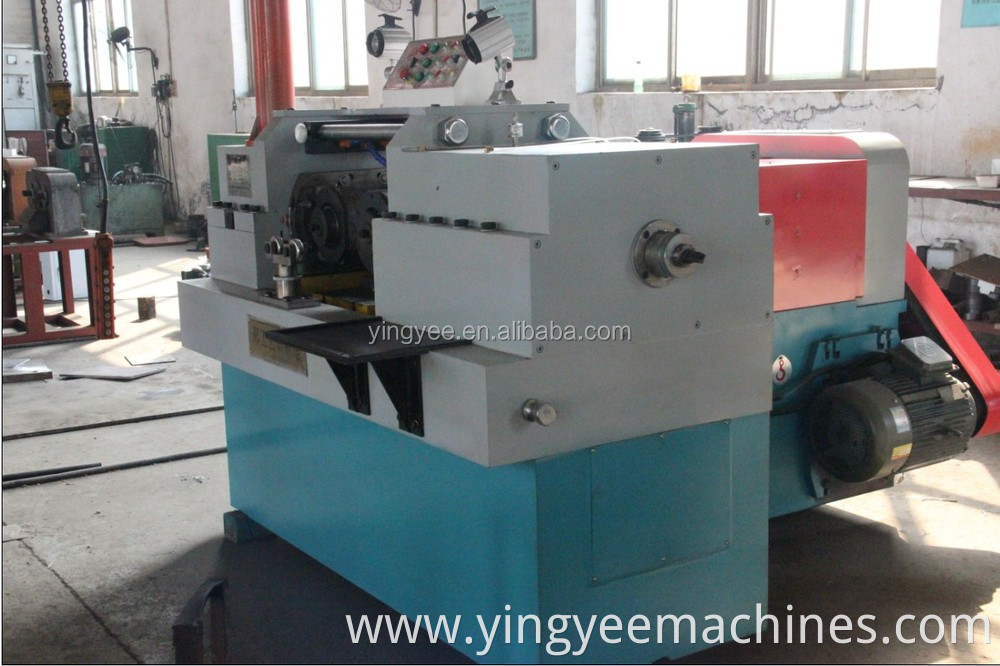 Steel bar thread rolling machine nuts and bolts making machines automatic thread making machine